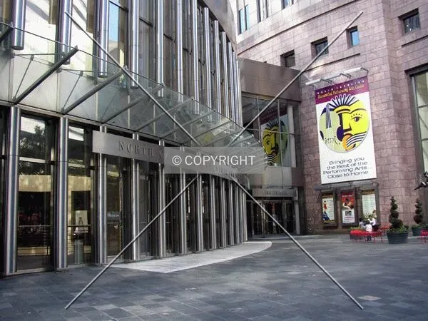 View of the North Carolina Blumenthal Performing Arts Center