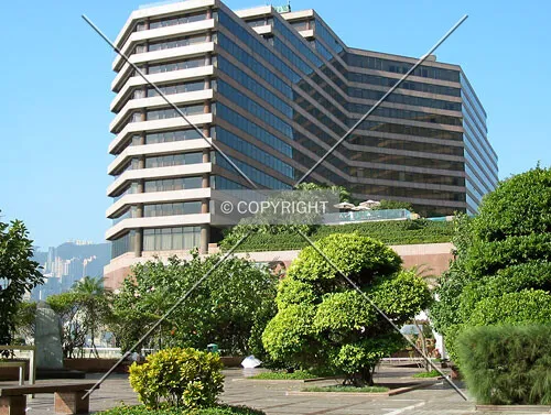 View from the harbour side walkway