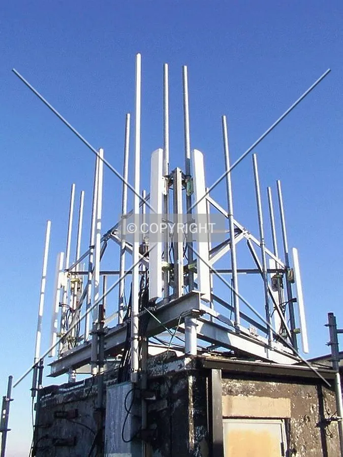 Antennae on roof