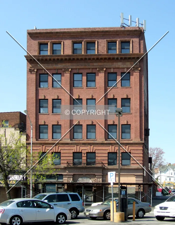 View from the northeast on Main Avenue