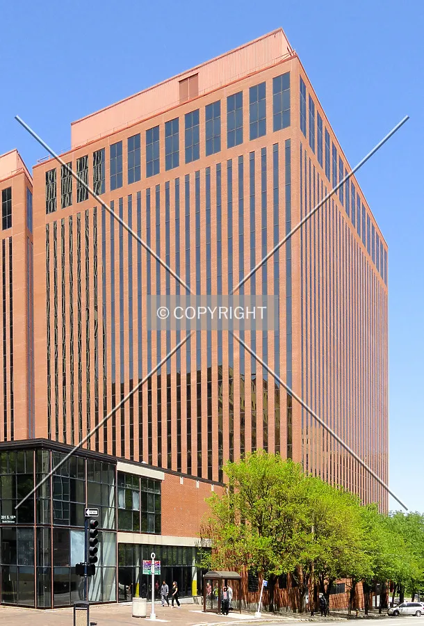 From across Farnam Street to the west