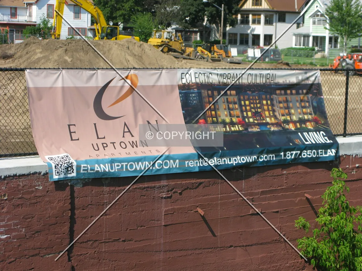 Construction banner
