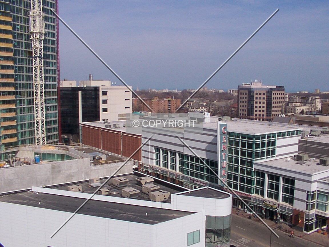 Overview of the retail wing and southeast corner; 16 March 2003