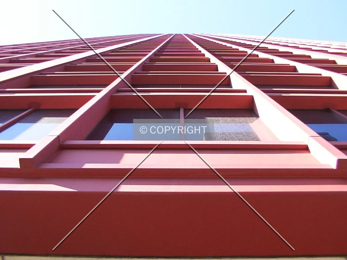 Looking up the facade