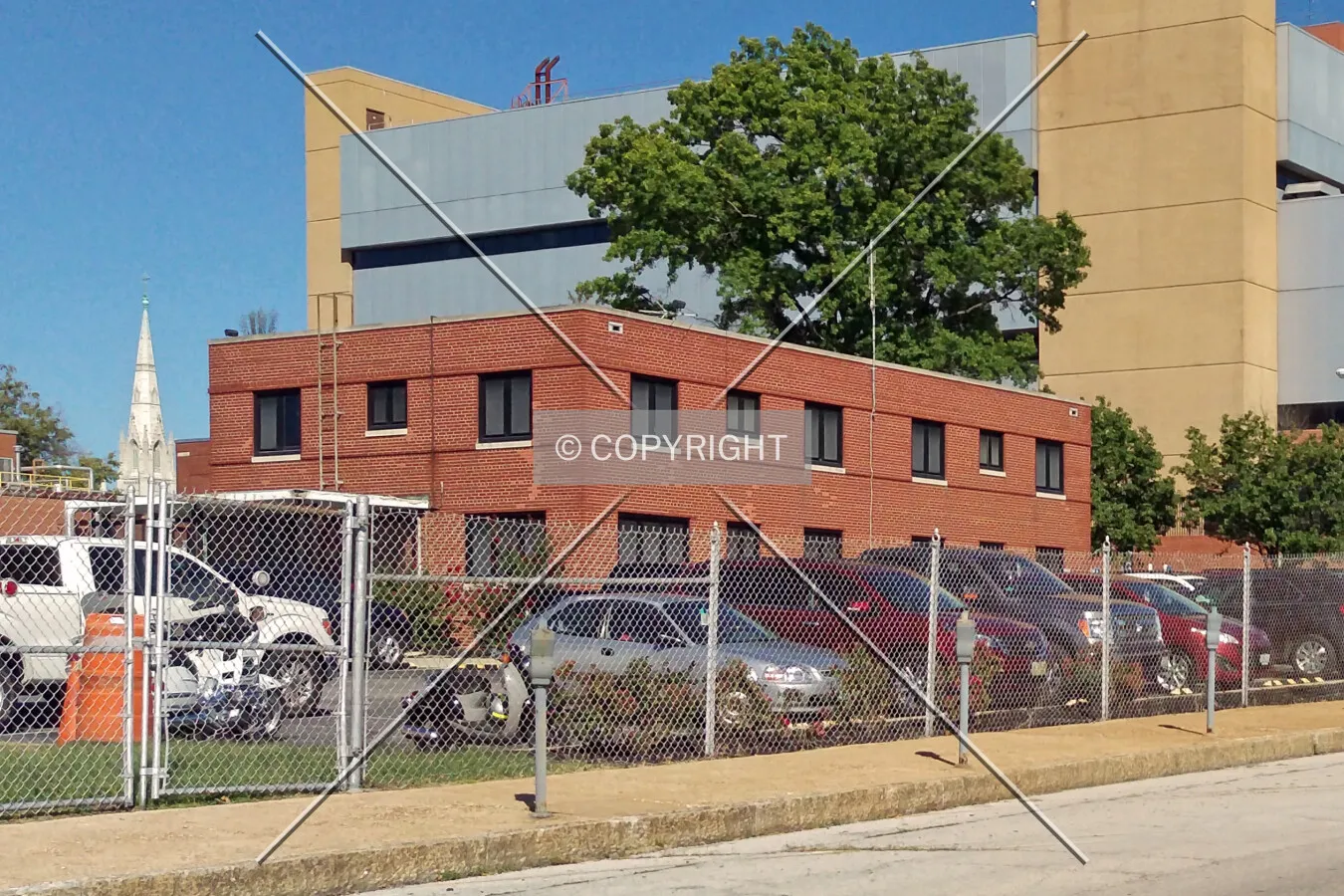 View from the southwest; August 24, 2015