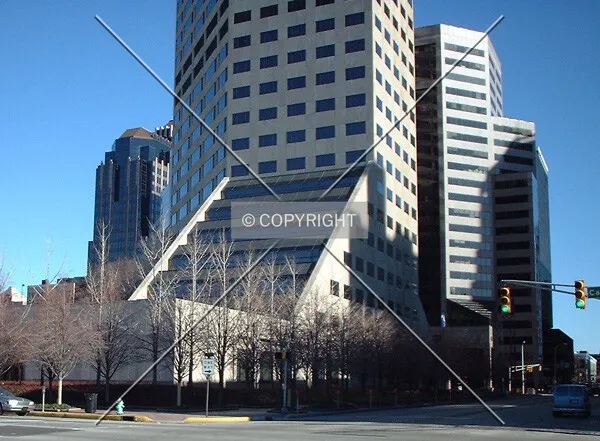 Southwest corner, lower floors from Ohio Street