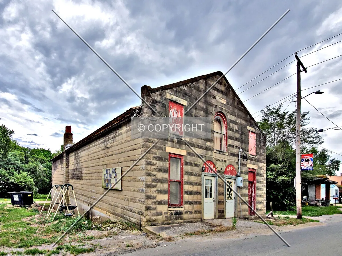 Northwest view; June 27, 2020