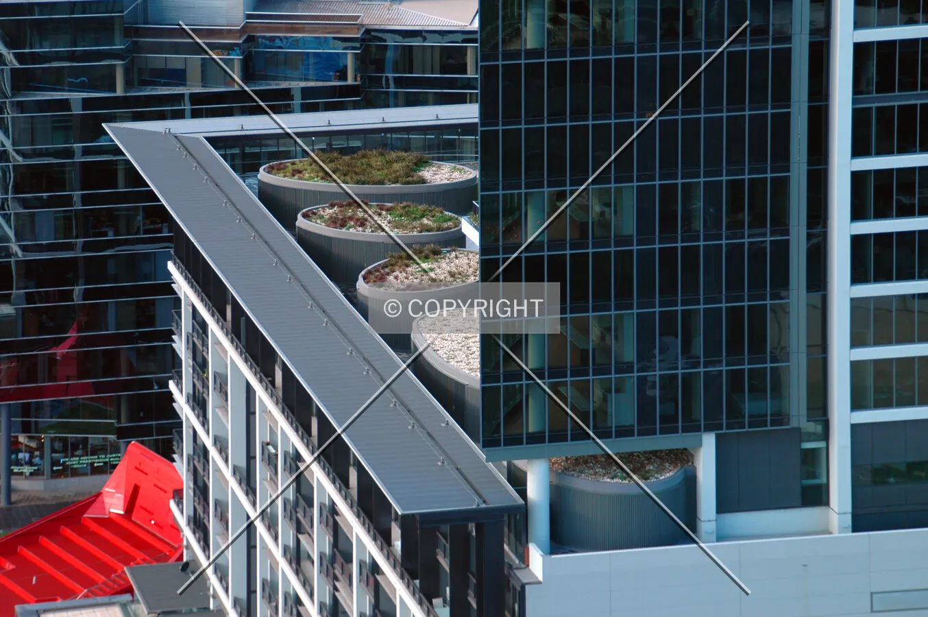Top of the podium from Crown Towers