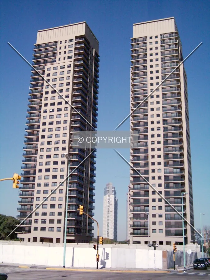 Looking towards the complex