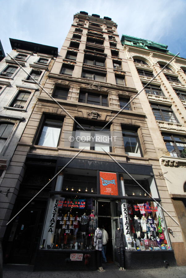 Looking up from Broadway