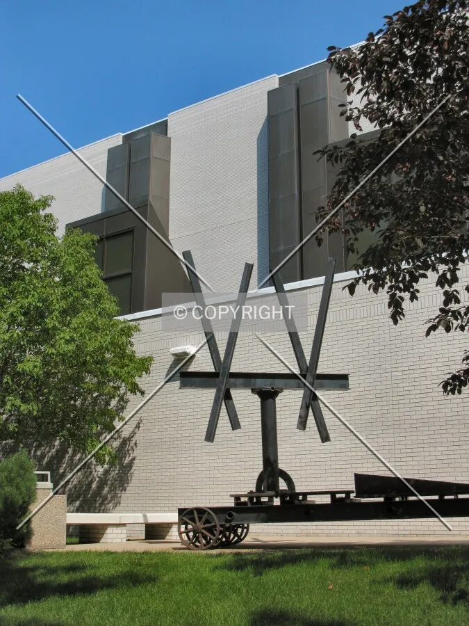 View to the northeast from Stevens Avenue