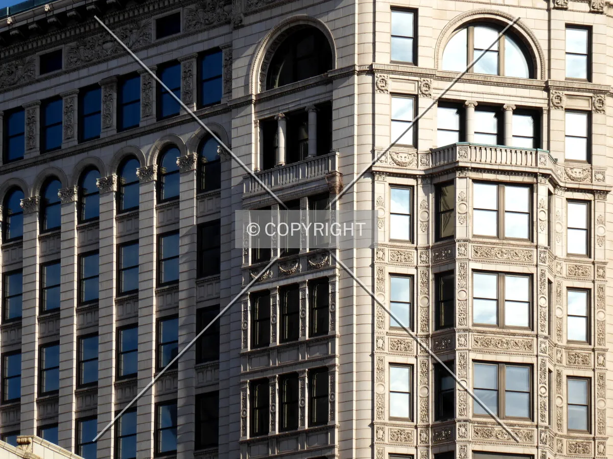 Southeast corner detail