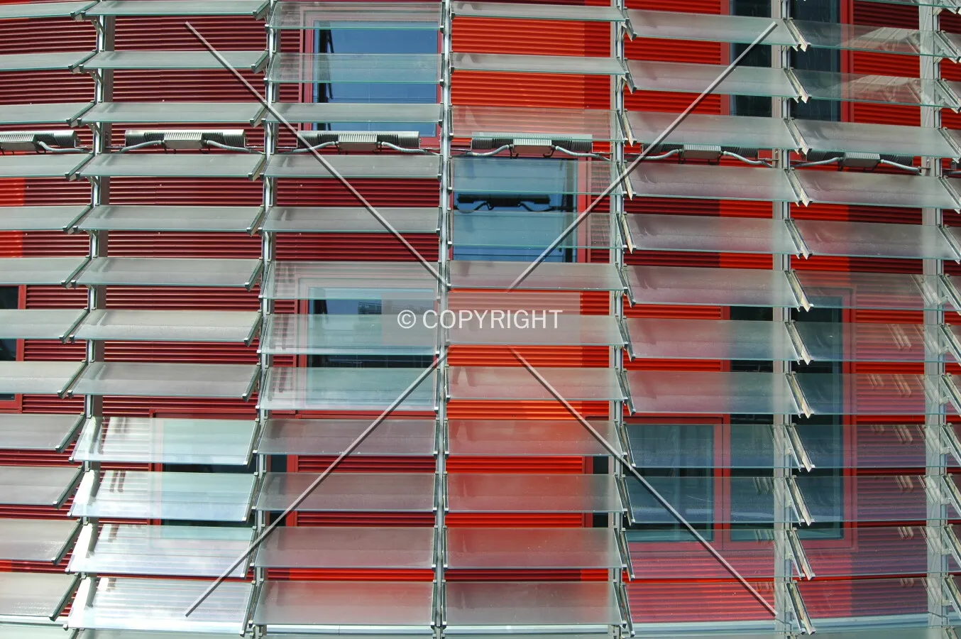 Illumination lamps on the street level