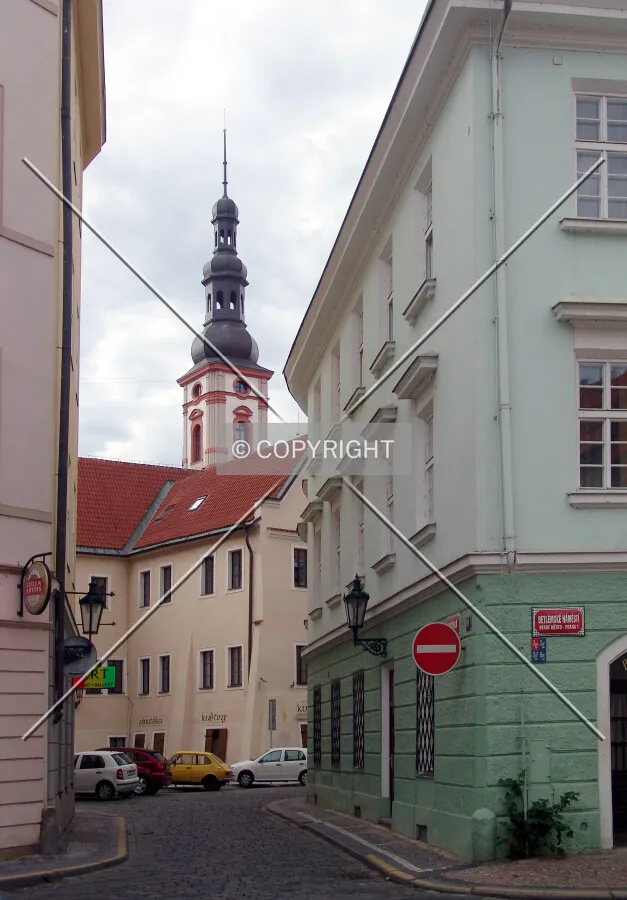 Typical street in Staré Město