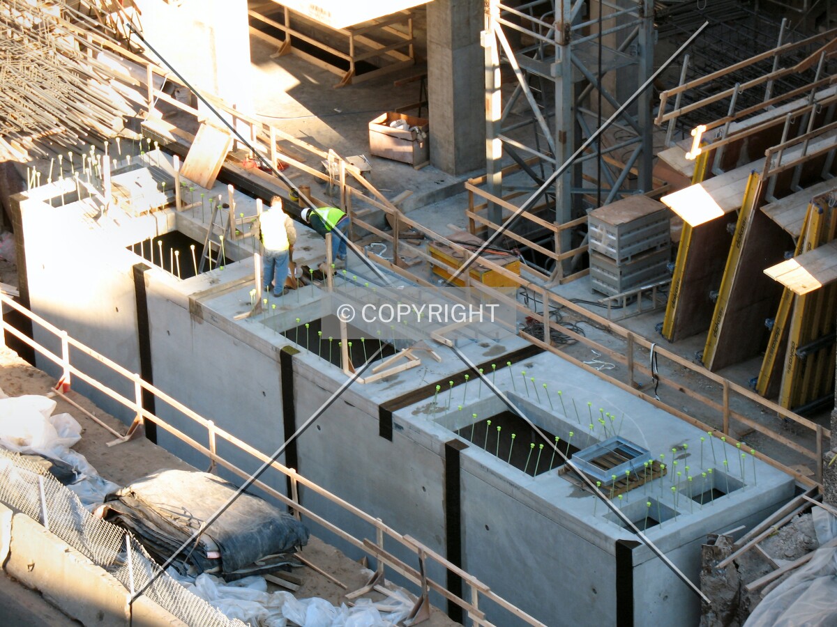 Workers along 2nd Avenue South