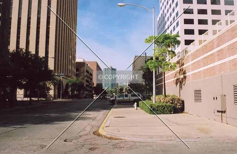 View looking north up Guadalupe Street