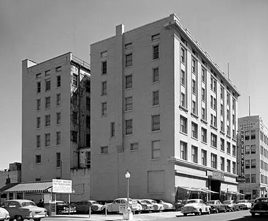 Vintage view from the northwest