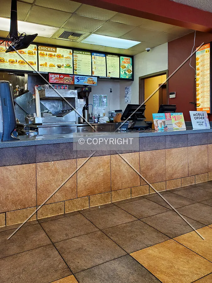 Front counter; February 8, 2020