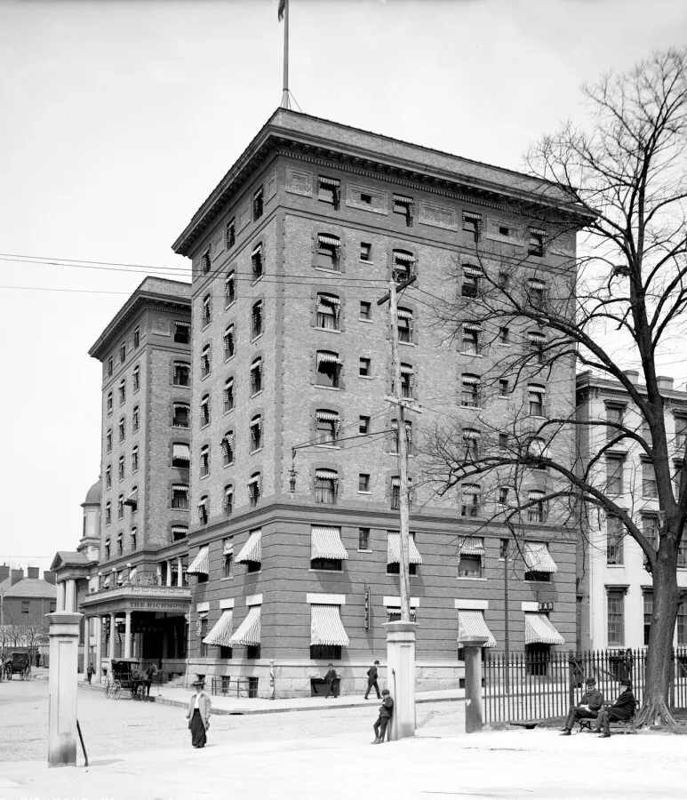 Vintage view from the northeast before additions