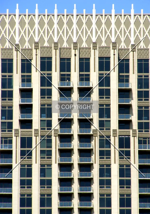 detail of south facade