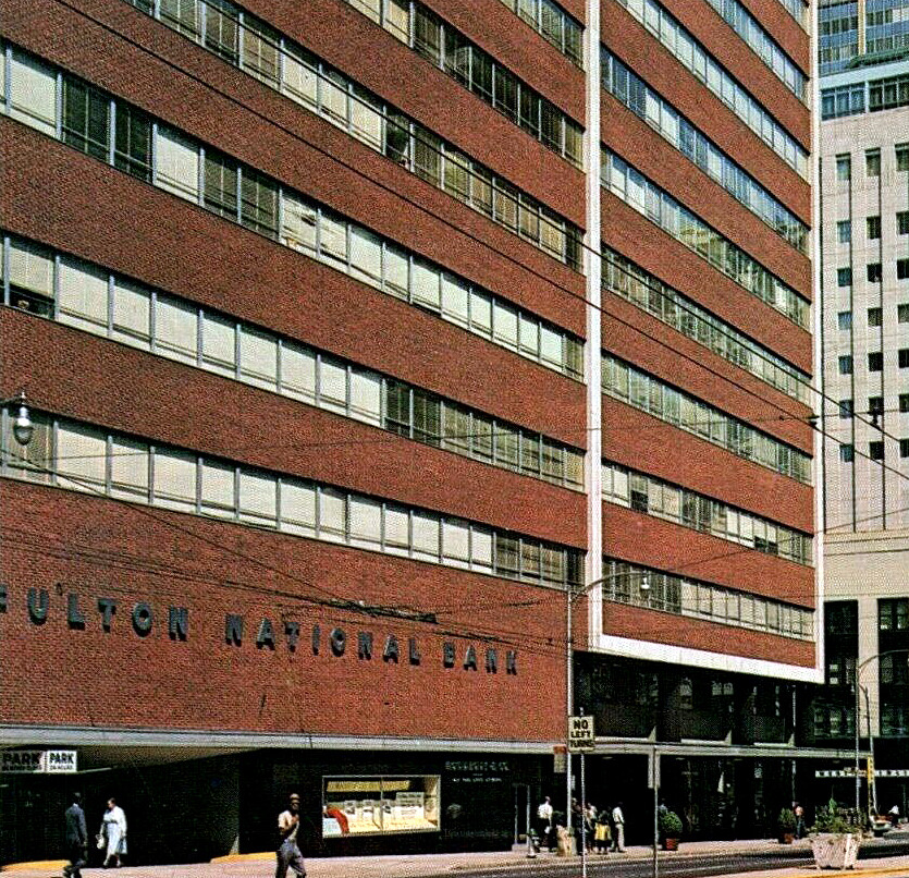 Vintage view from the west