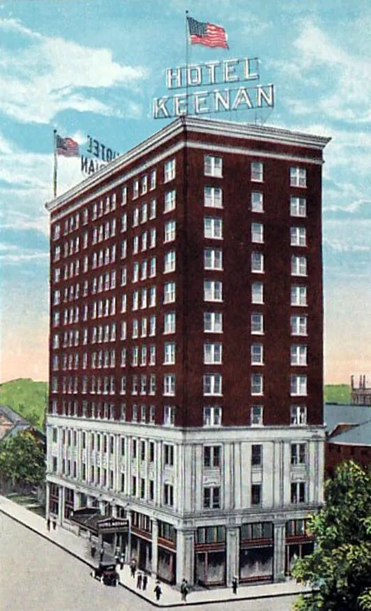 View from the northeast