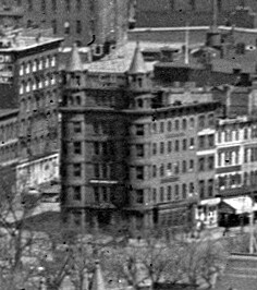 Vintage view from the northwest
