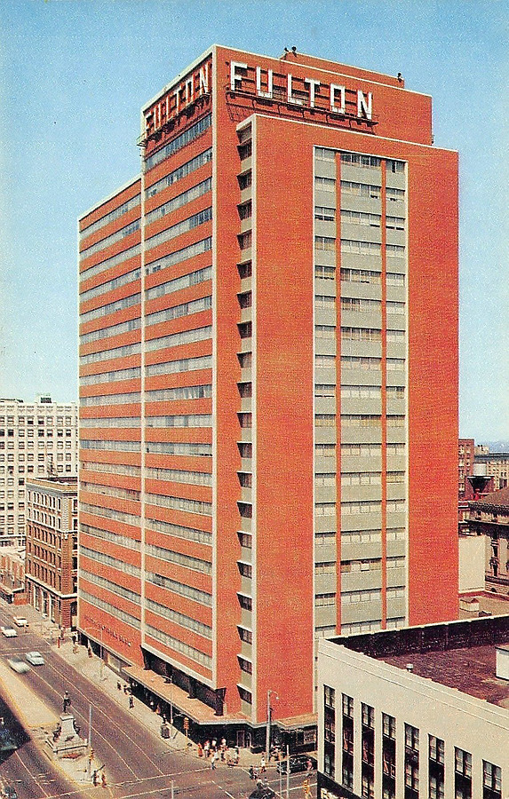Vintage view from the southeast