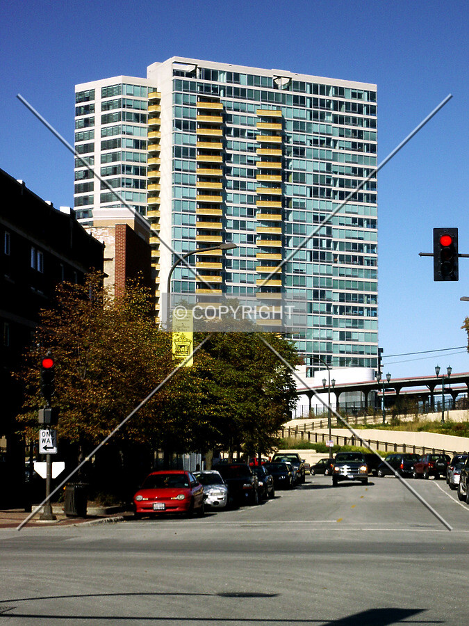 Looking north on Maple Street