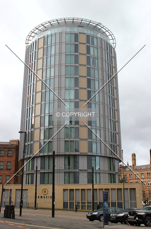 Northeast view from Corporation Street.