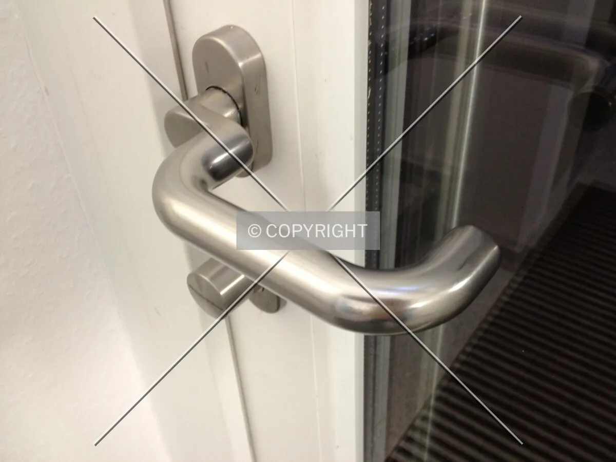 Steel doorknob