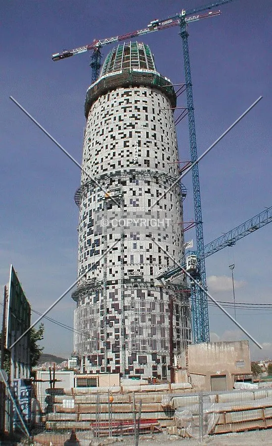 View of the entire tower