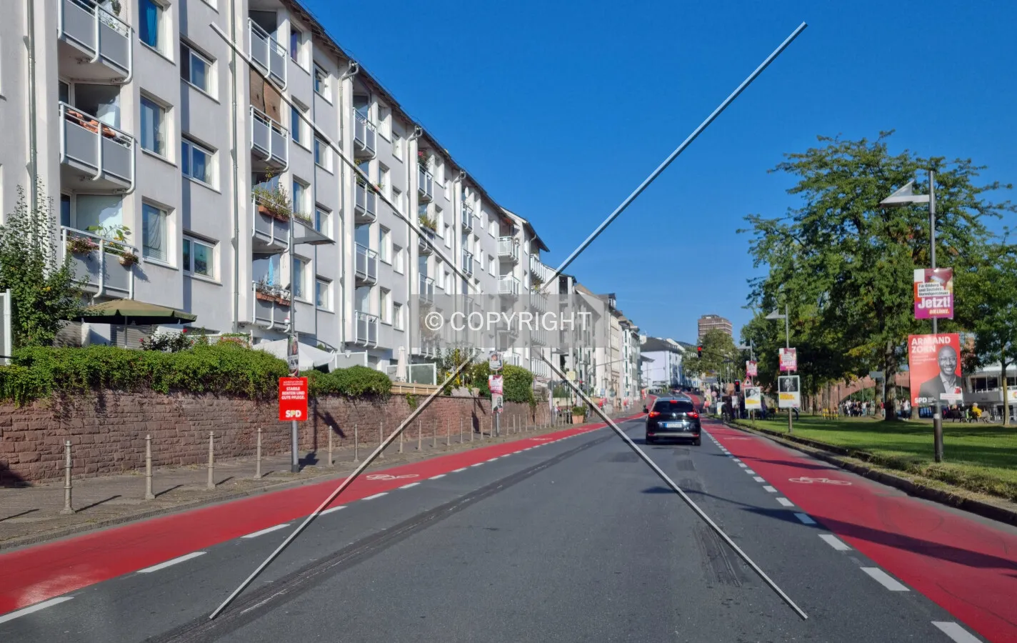 Mainkai in Frankfurt