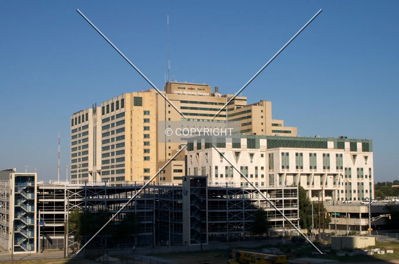 Looking northwest