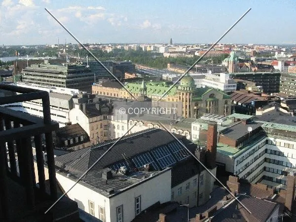 North-East view from Hotel Torni