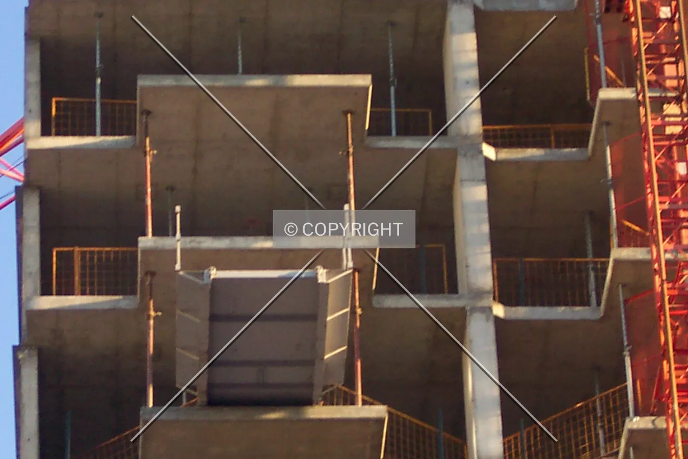 Closeup of the floors