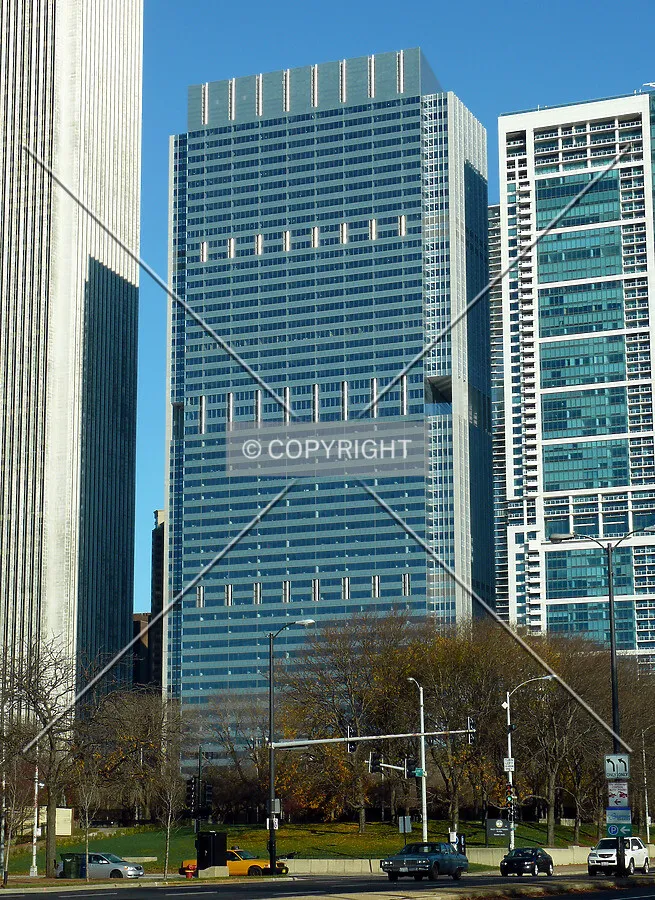 View to the northwest from Lake Shore Drive