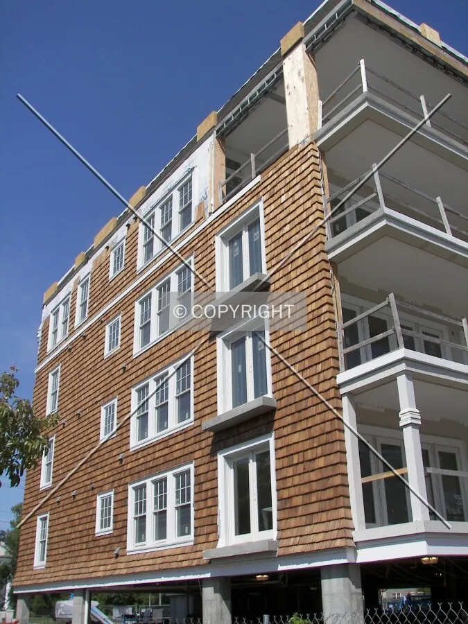 View from the southeast