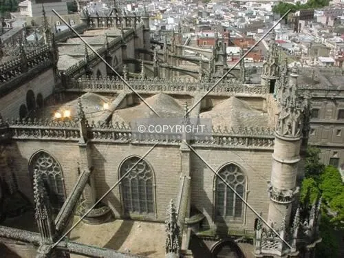 Roof of the church