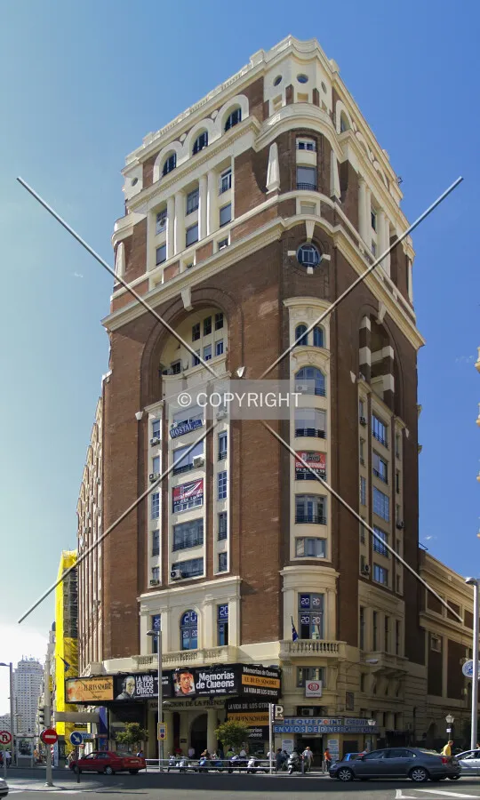 As seen from Gran Via