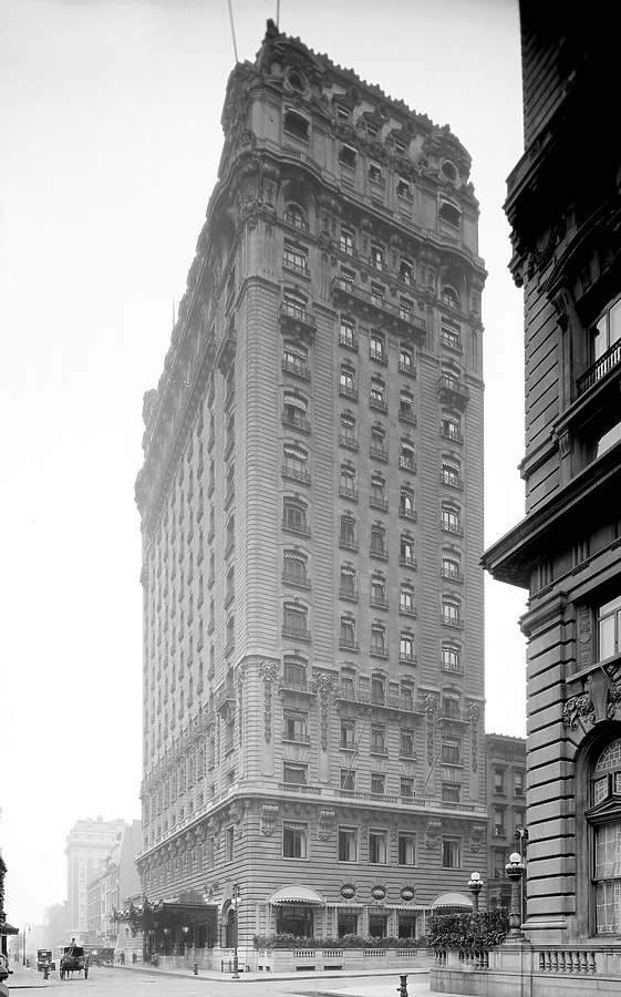 Vintage view from the northwest