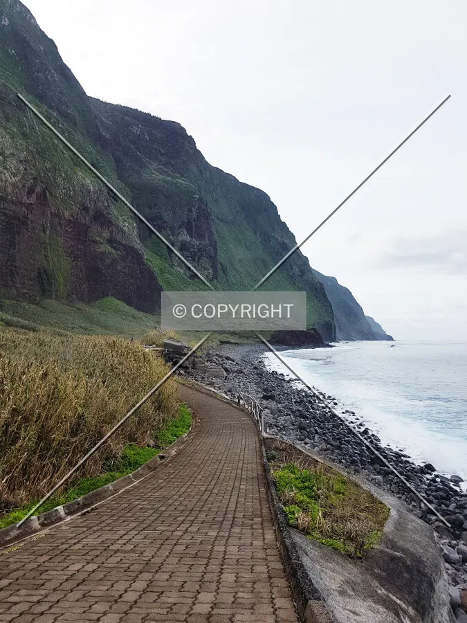 Mountains at the coast
