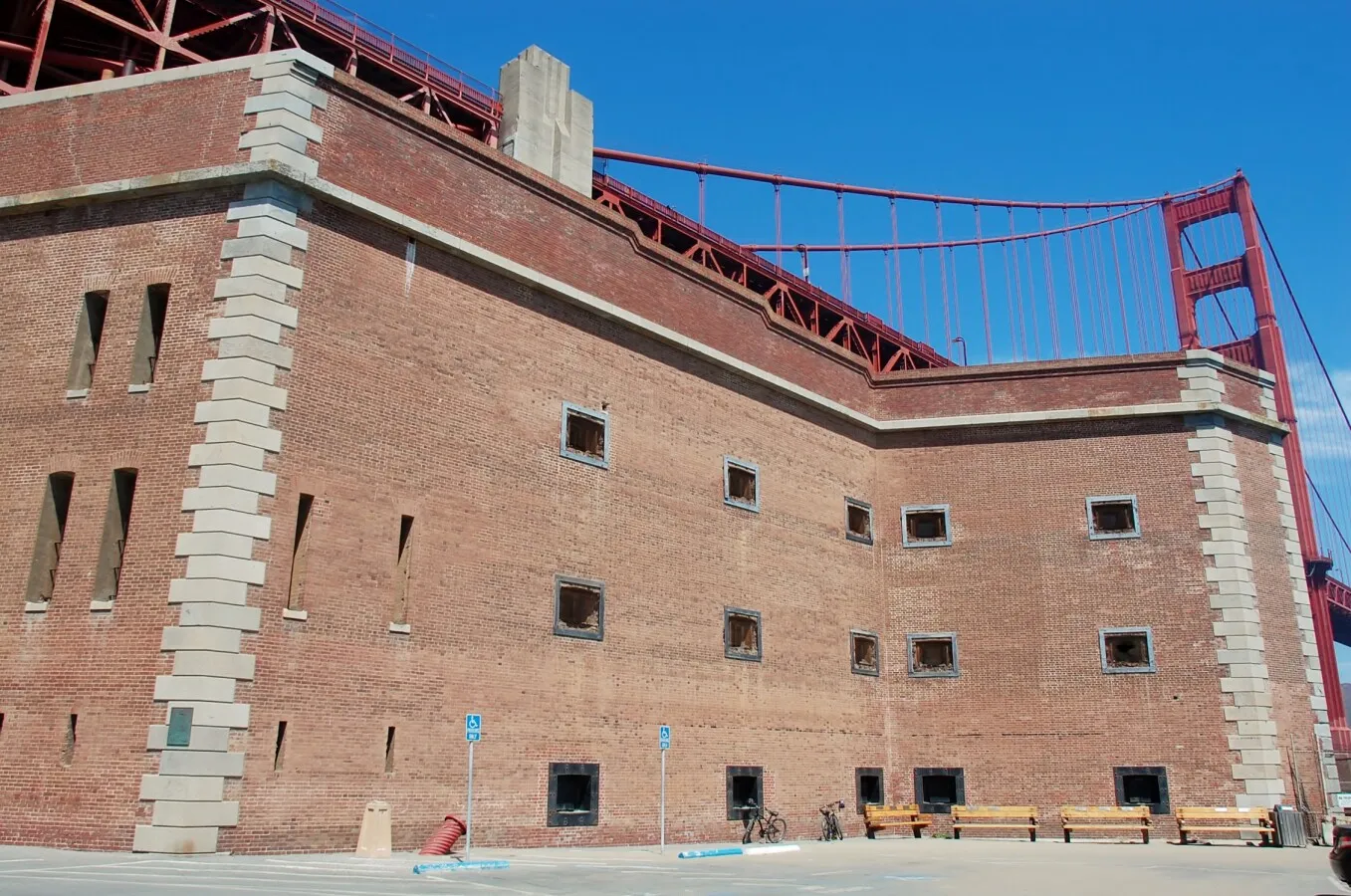 View from the southeast