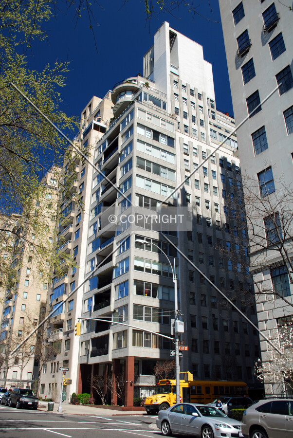 Viewed from the southwest along 5th