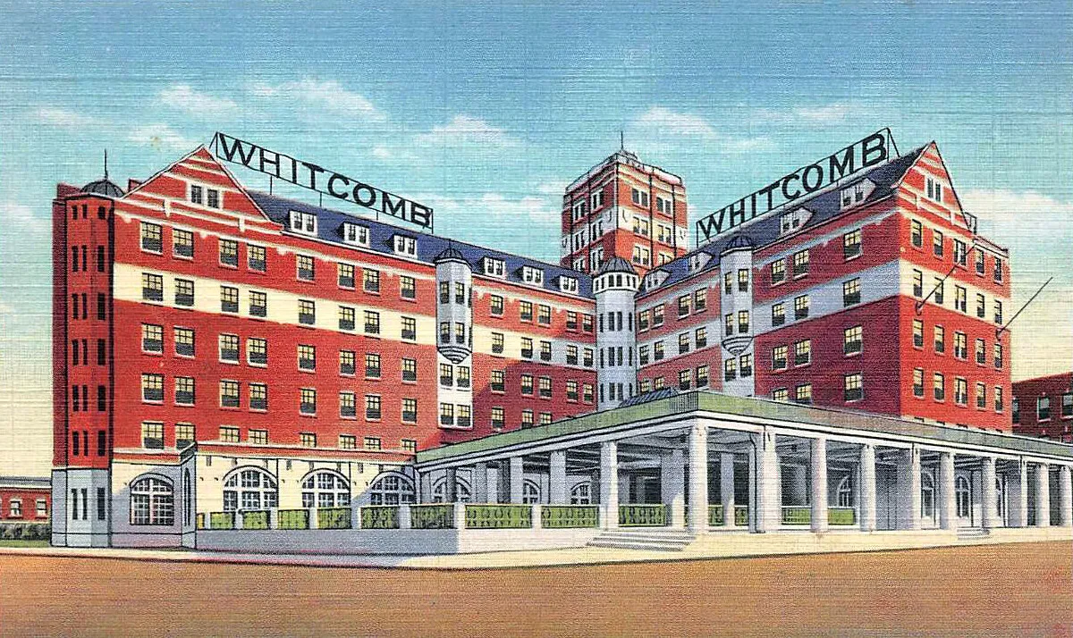 Vintage view from the northwest