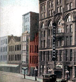 Vintage view from the east
