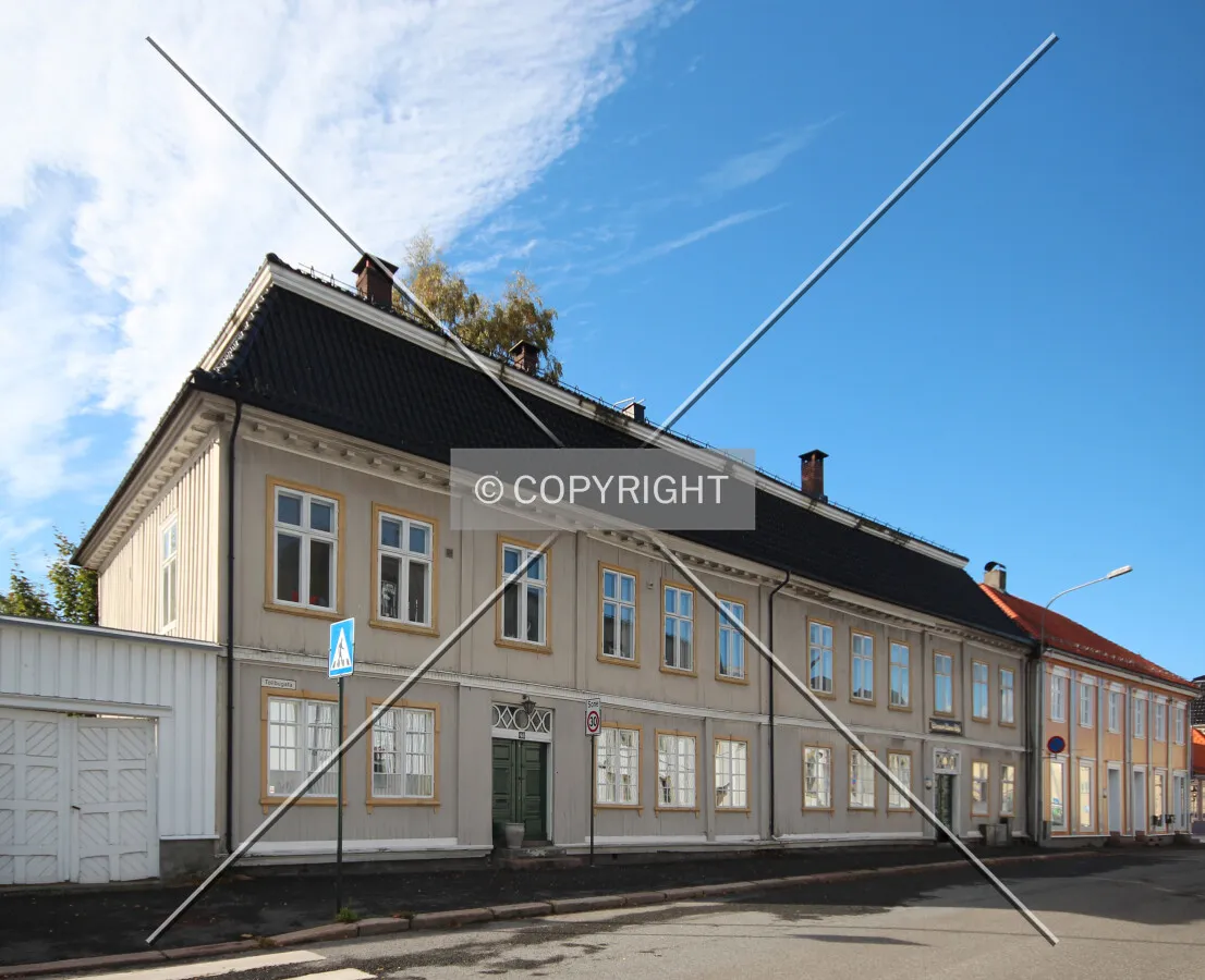 View of the main facade facing Tollbugata.