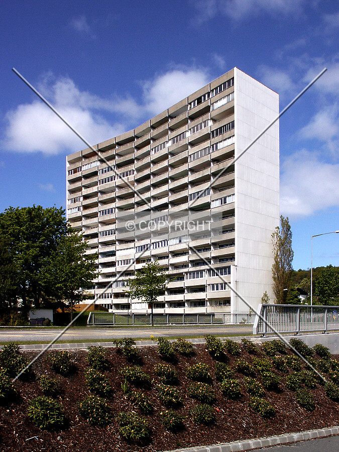 View from the southeast