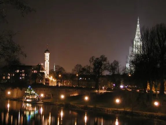 As seen at night