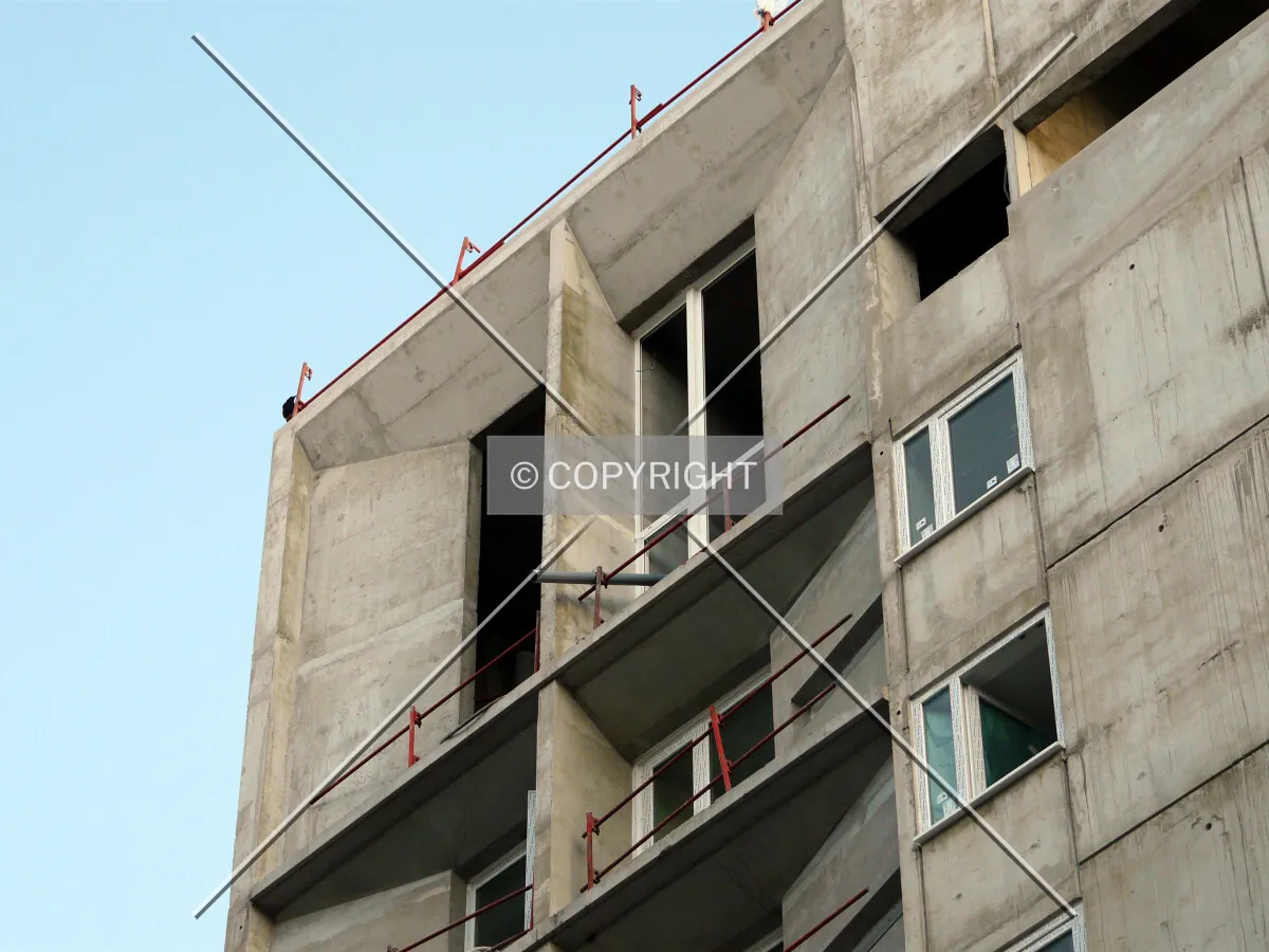 Window installation on the top of the northwest side